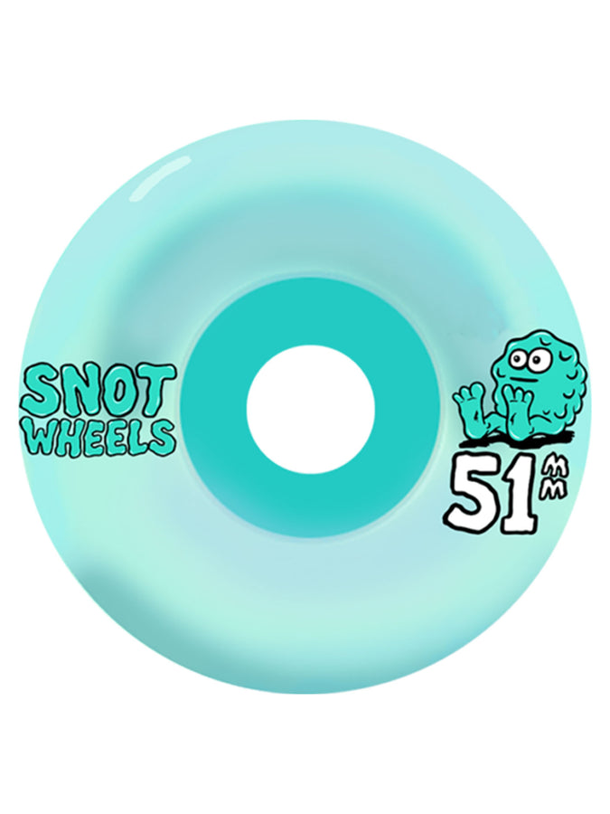Snot Team 51mm Skateboard Wheels | TEAL