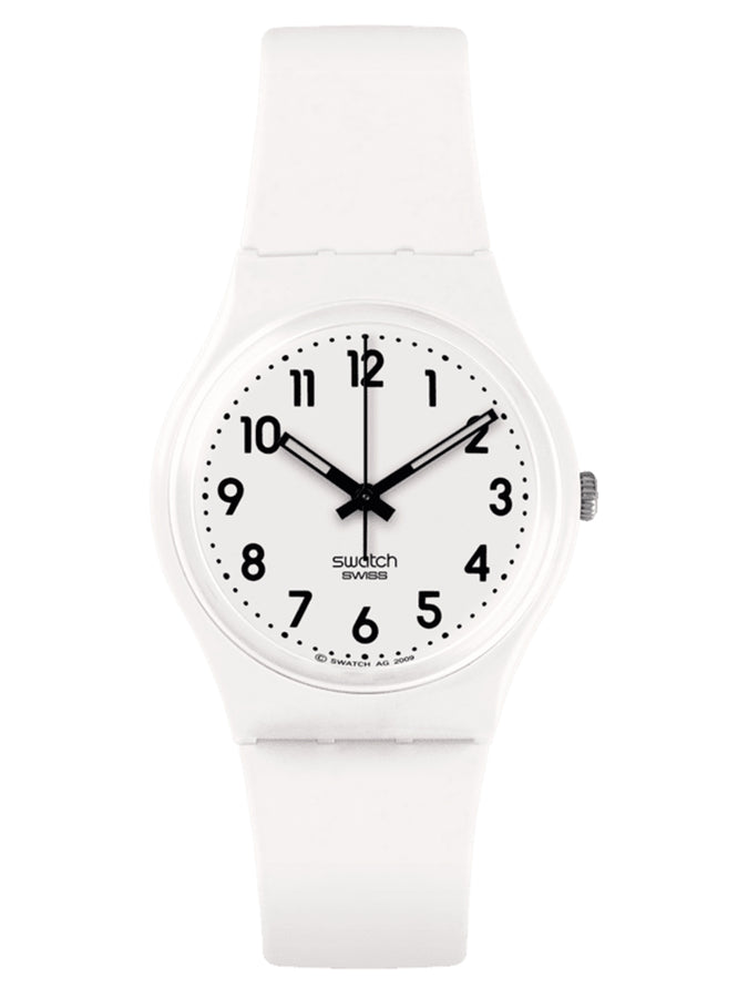 Swatch Just White Soft Watch | WHITE