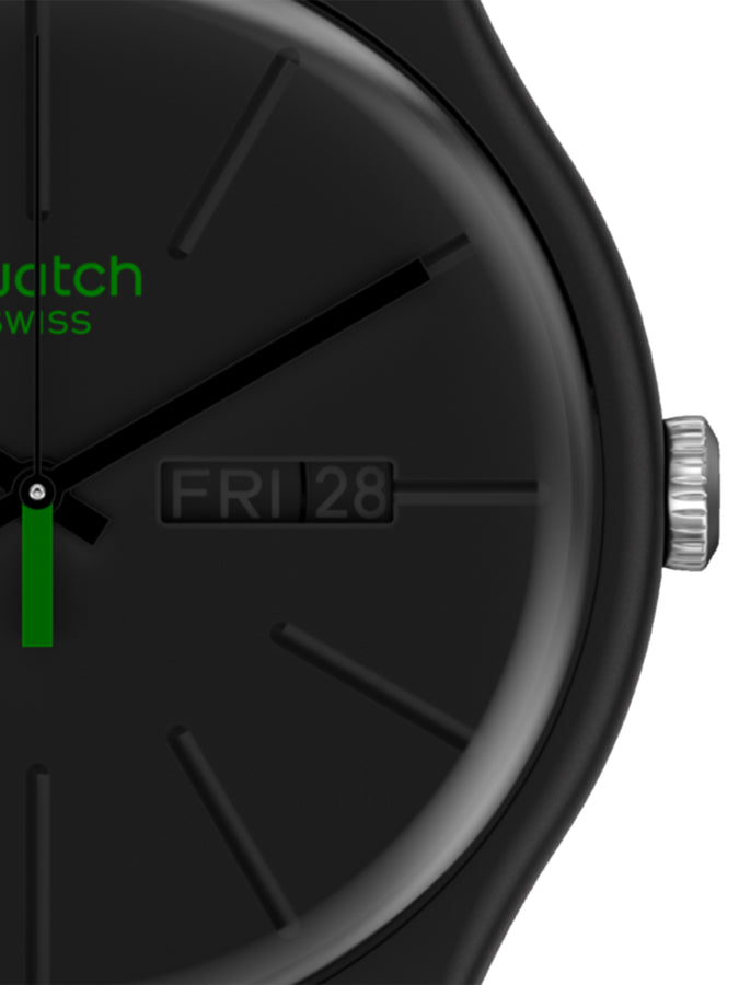 Swatch Neuzeit Watch | BLACK