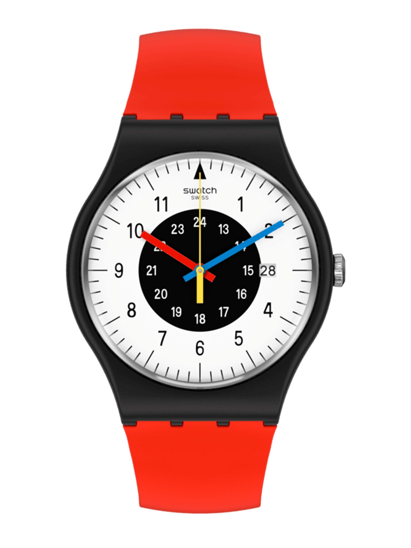 Swatch Rouge Et Noir Watch