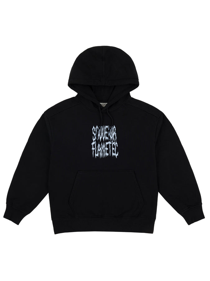 Souvenir x Flametec Icey Hoodie | BLACK