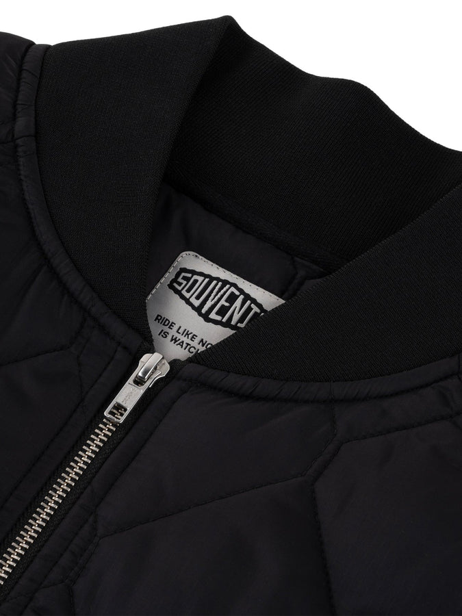 Souvenir Quilted Insulated Jacket Winter 2024 | BLACK