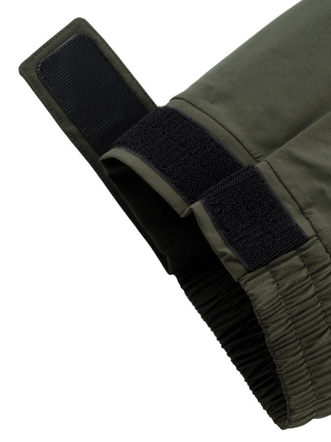 Souvenir Nylon Ripstop 3 Ply Cargo Snowboard Pants 2024 | ARMY/BLACK