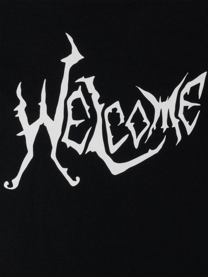 Welcome Twin Spine T-Shirt Spring 2024 |  BLACK