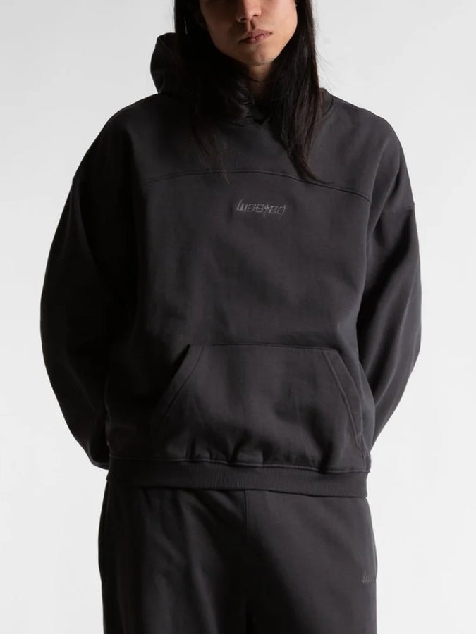 Wasted Paris Switchblade Boxy Hoodie Spring 2026 | OLD BLACK