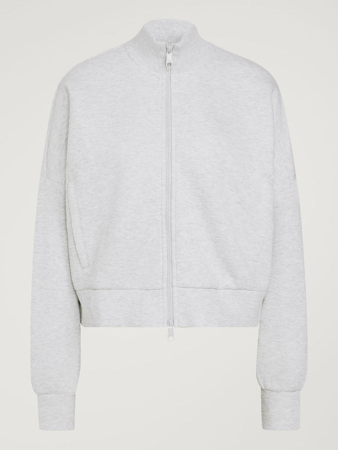 Adidas Spacer Track Jacket Fall 2026 | LIGHT GREY HEATHER