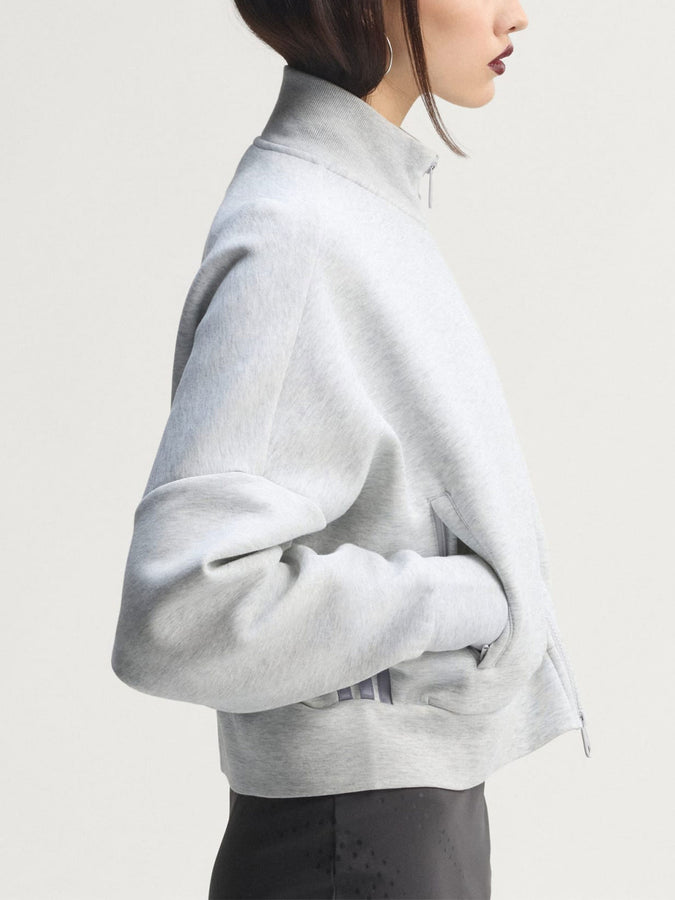 Adidas Spacer Track Jacket Fall 2026 | LIGHT GREY HEATHER