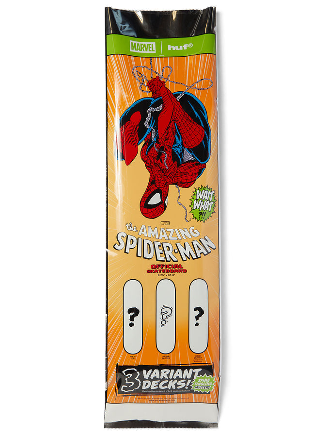 Huf x Spiderman 321 Blind Bag 8.25’’ Skateboard Deck 2026 | MULTI