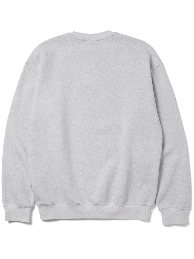 Huf x Spitfire Union Crewneck Sweatshirt Fall 2026 | HEATHER GREY