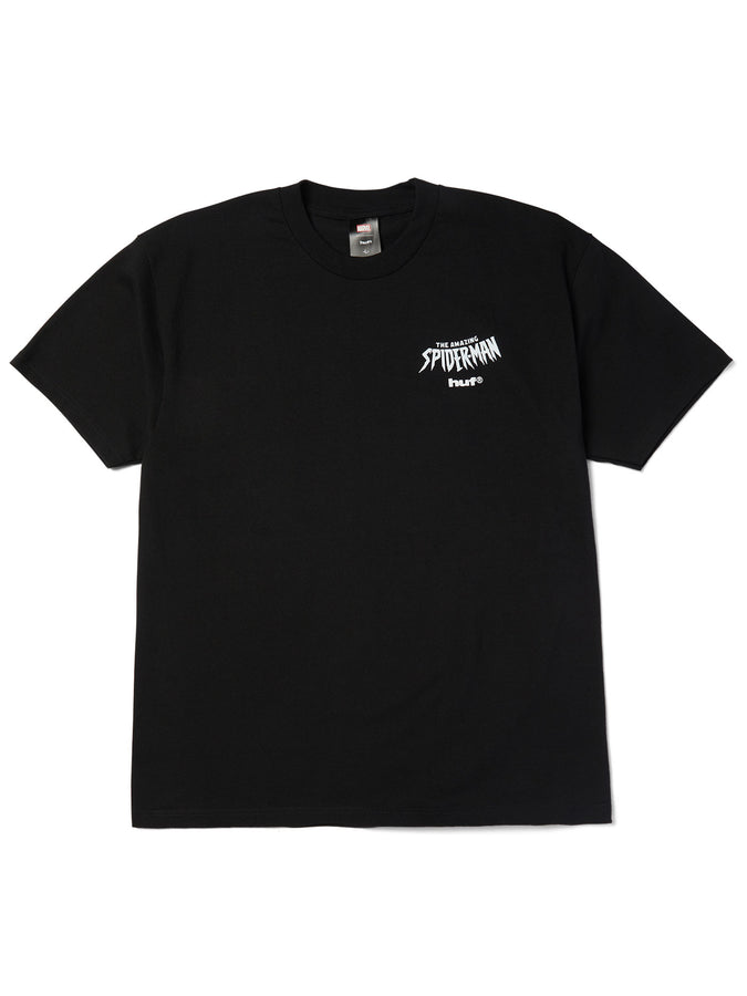 Huf x Marvel Spider-Man Spotted T-Shirt Fall 2026 | BLACK
