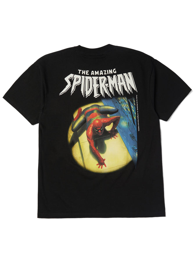 Huf x Marvel Spider-Man Spotted T-Shirt Fall 2026 | BLACK
