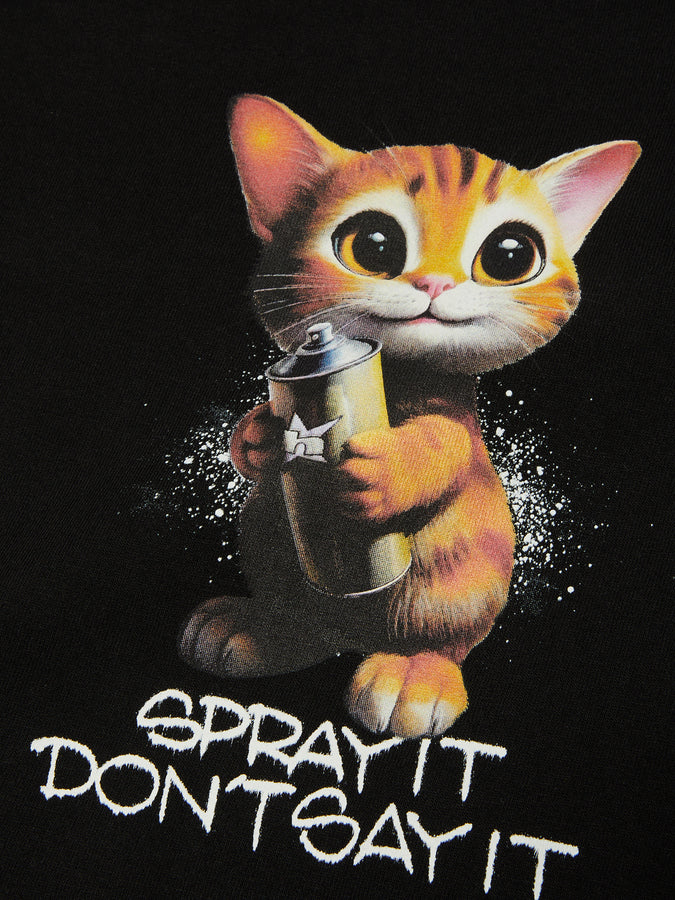 Huf Spray It T-Shirt Fall 2026 | BLACK