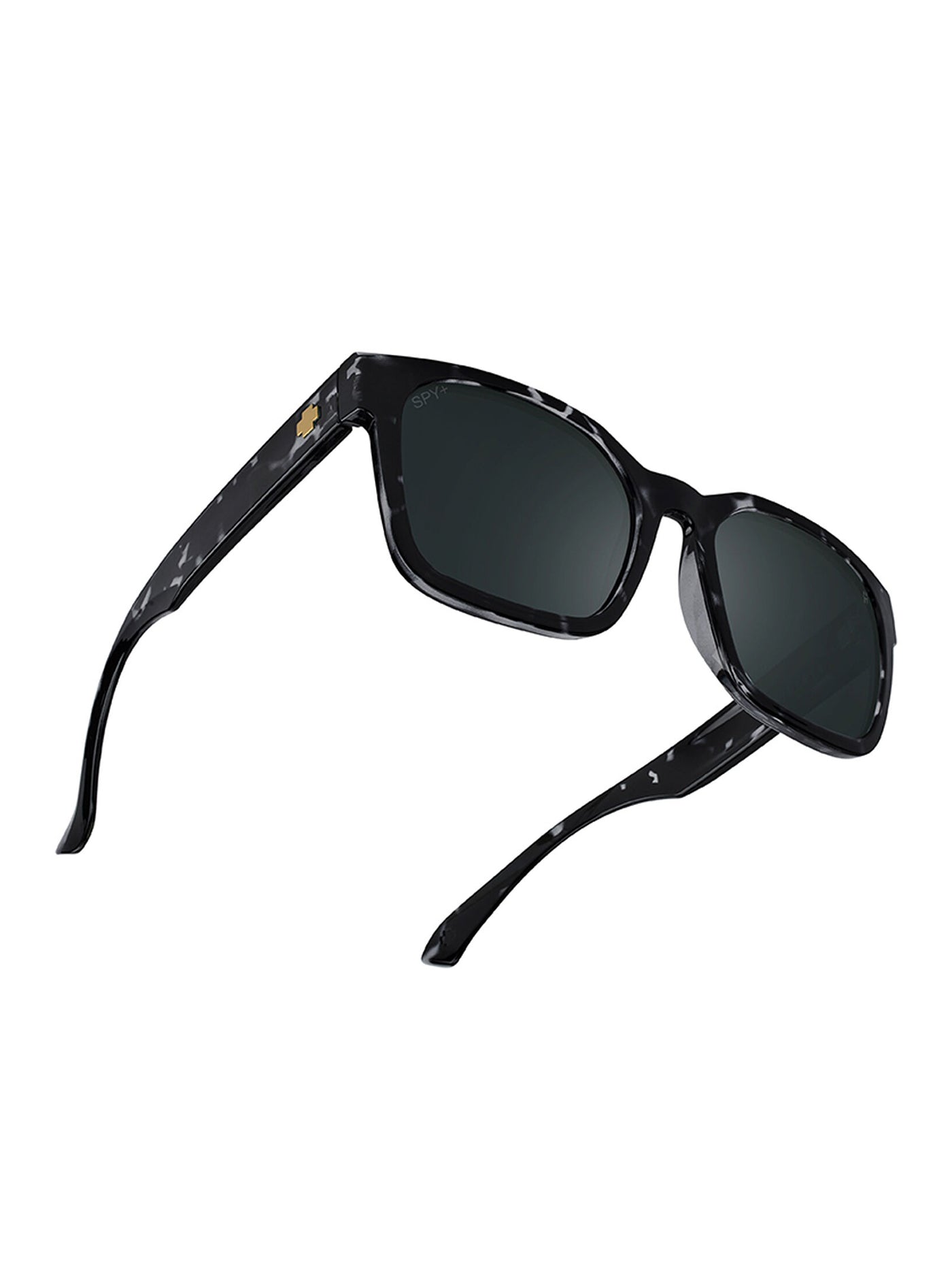 Spy Dessa Black Marble Tort/Gray Green Black Sunglasses