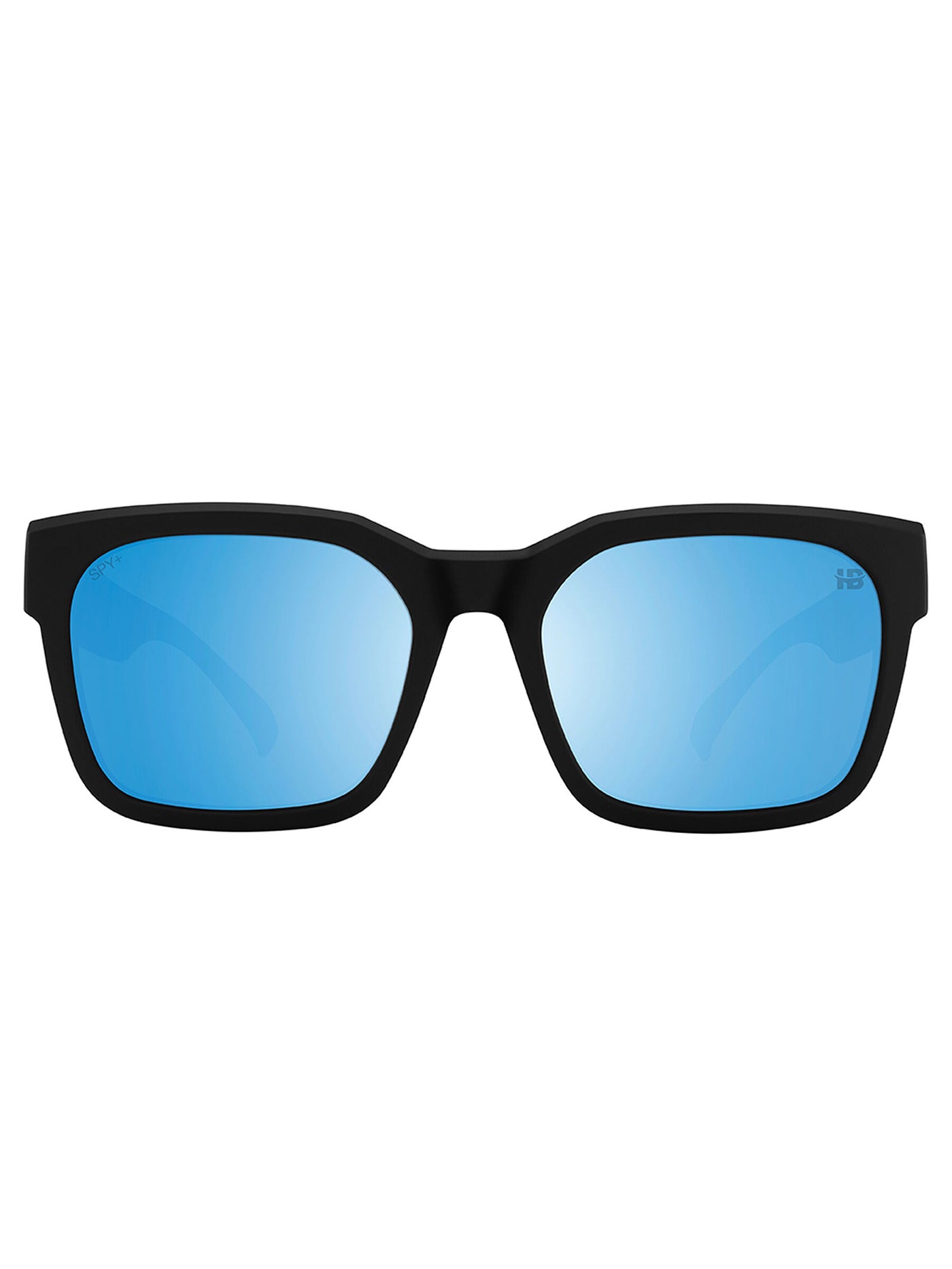 Spy Dessa Matte Black/Boost Ice Blue Mirror Sunglasses