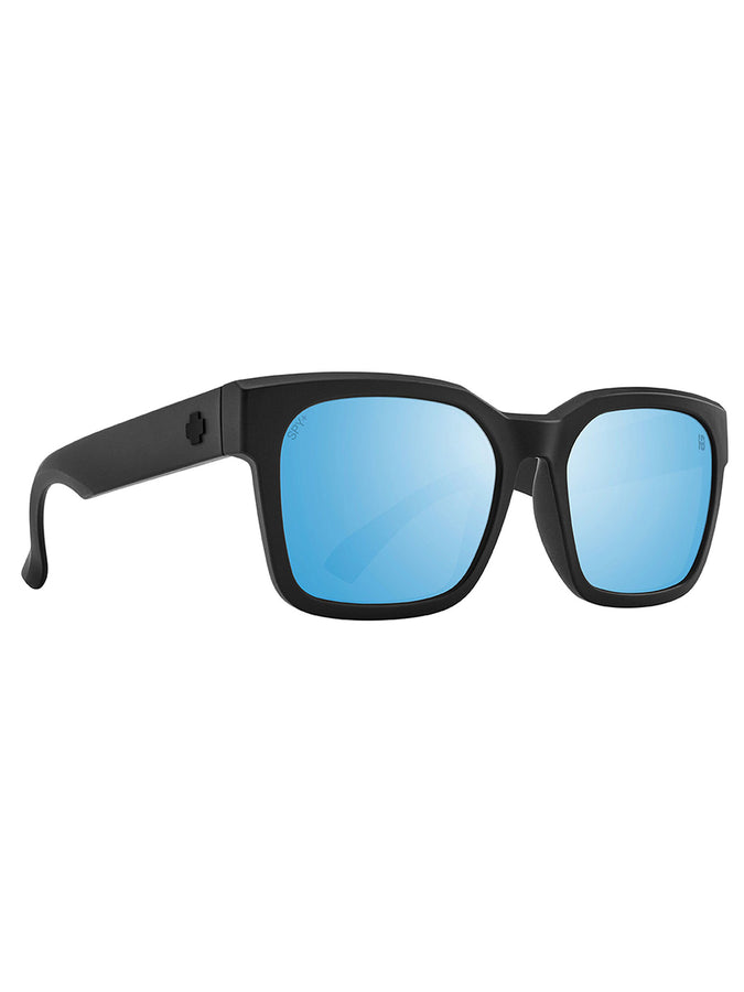 Spy Dessa Matte Black/Boost Ice Blue Mirror Sunglasses | MATTE BLK/BOOST ICE BLUE