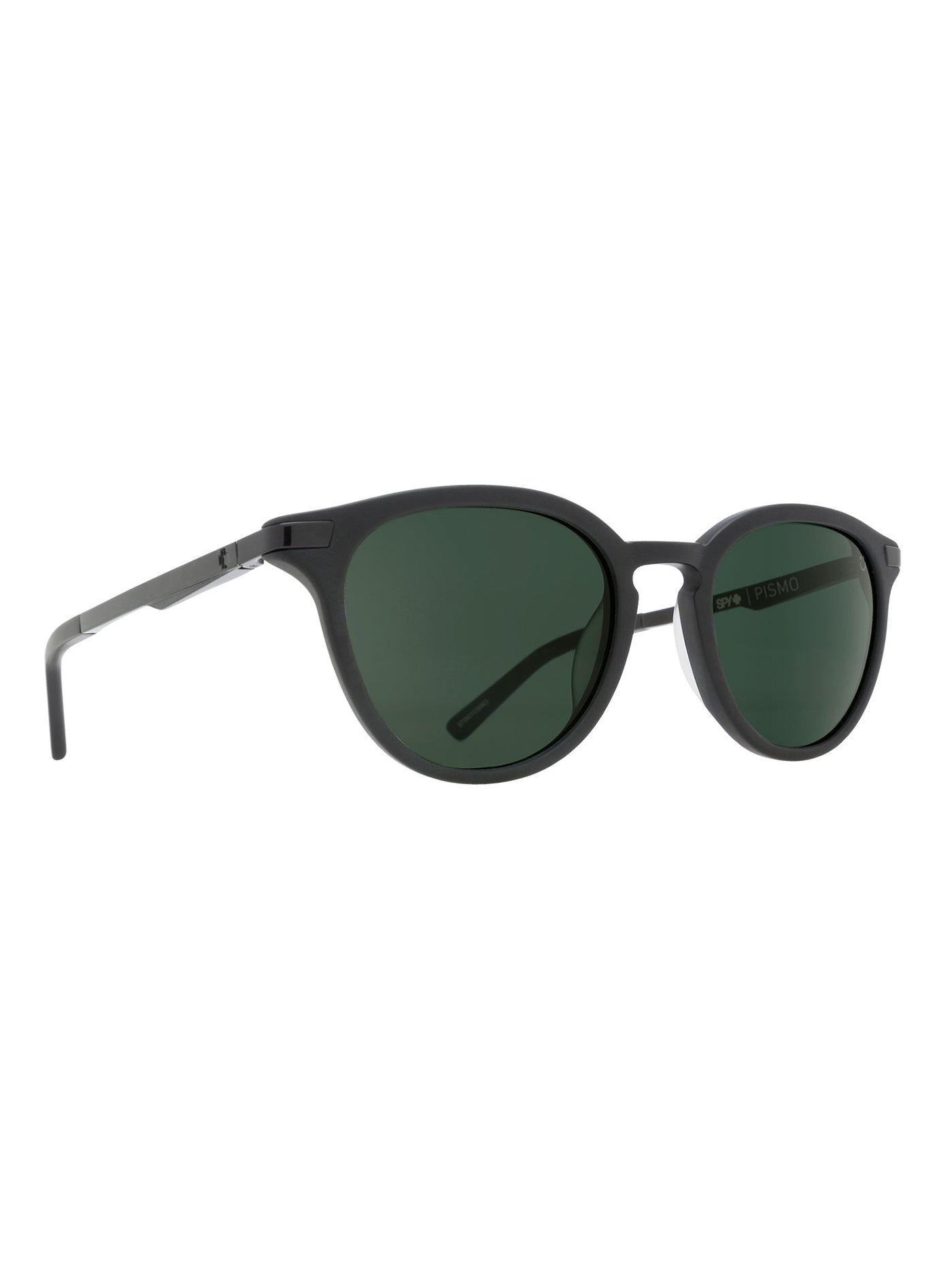 Spy Pismo Matte Black/Happy Grey Green Sunglasses