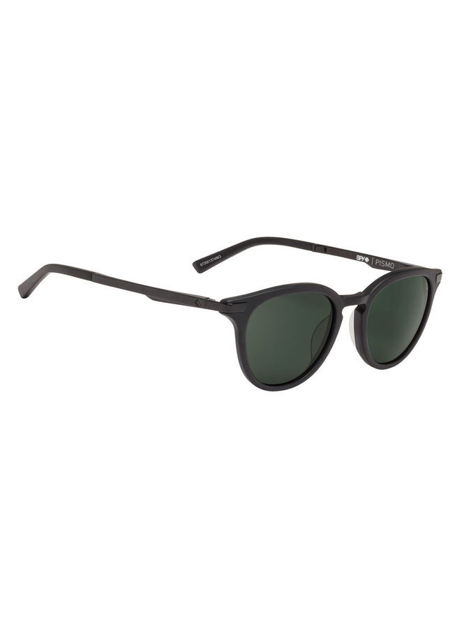 Spy Pismo Matte Black/Happy Grey Green Sunglasses | MATTE BLACK/HAPPY GRY GRN