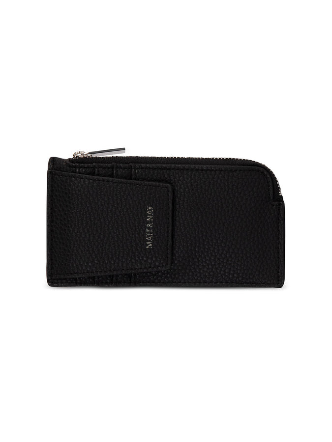 Matt & Nat Grain Gratz Wallet | BLACK