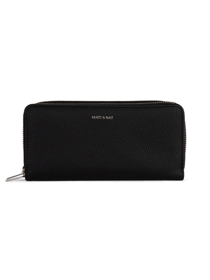 Matt & Nat Grain Sublime Wallet | BLACK