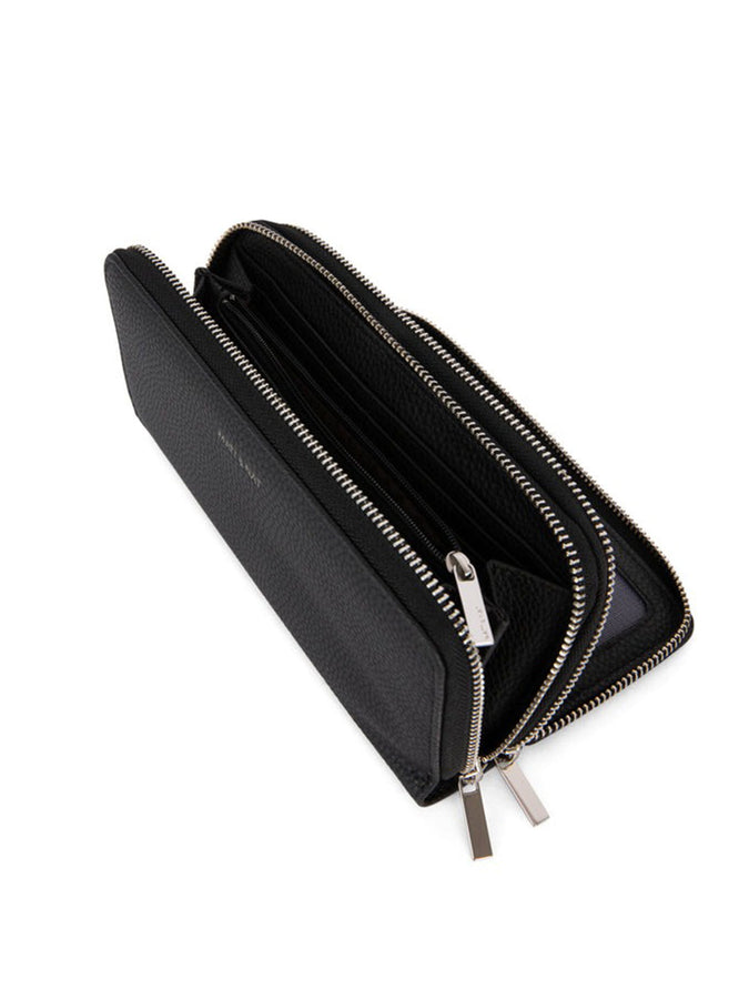 Matt & Nat Grain Sublime Wallet | BLACK