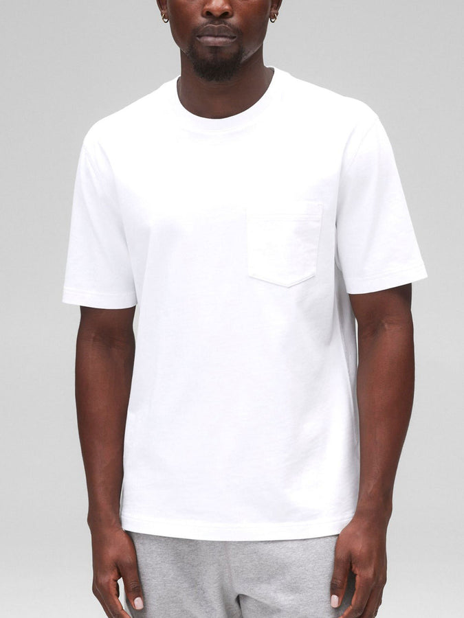 Reigning Champ Midweight Jersey Standard T-Shirt | WHITE