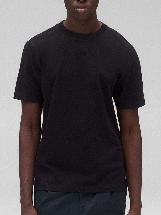 Reigning Champ Midweight Jersey Standard T-Shirt | BLACK