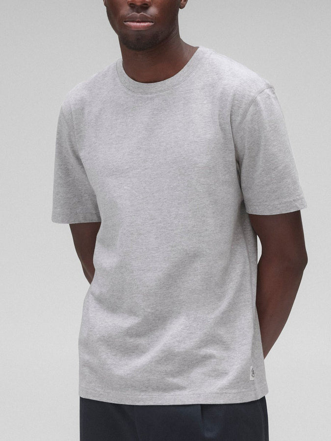 Reigning Champ Midweight Jersey Standard T-Shirt | HEATHER GREY