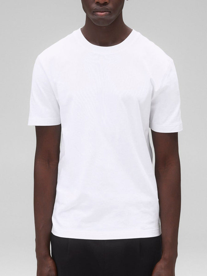 Reigning Champ Midweight Jersey Standard T-Shirt | WHITE