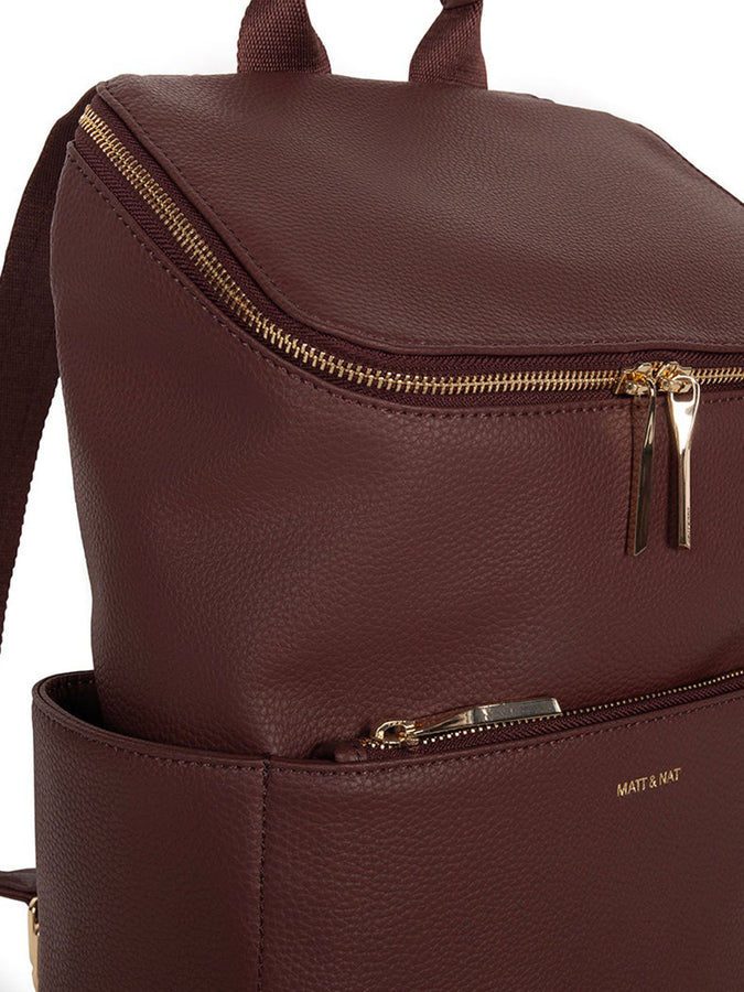 Matt & Nat Grain Brave Backpack | CHERRY