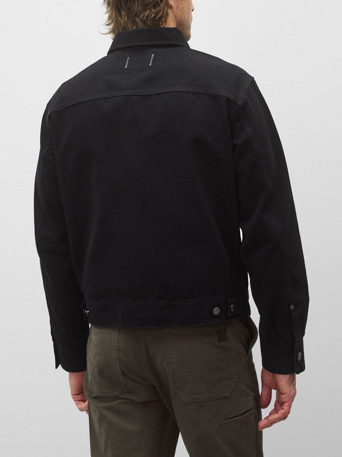 Reigning Champ Cotton Canvas Grounds Jacket Spring 2026 | BLACK