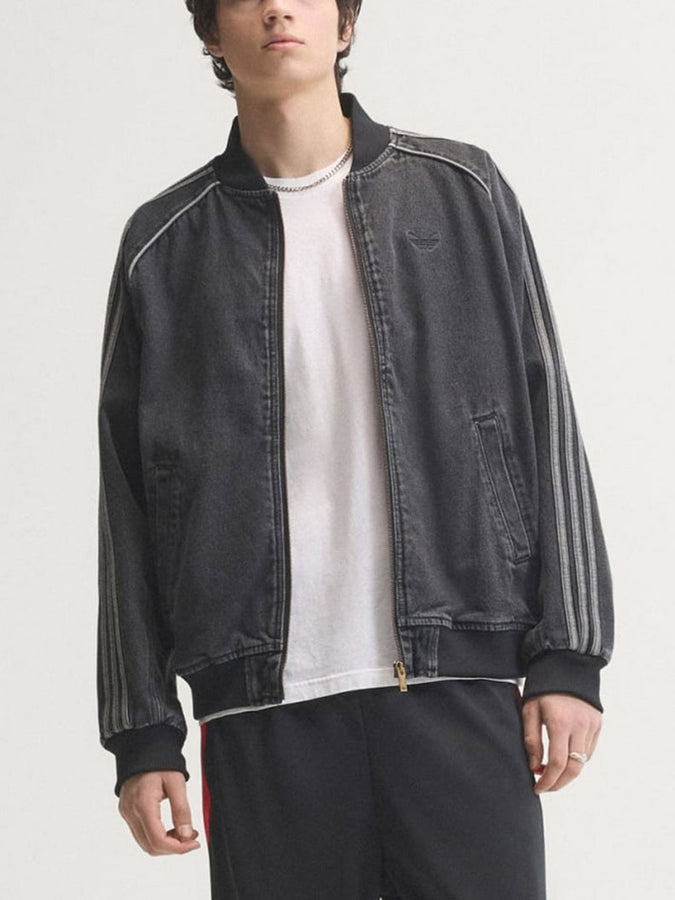 Adidas Streetcore Denim SST Track Black Jacket Fall 2026 | BLACK