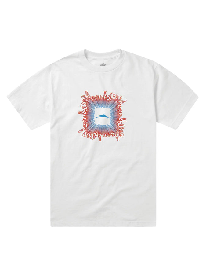 Lakai x Chocolate Vortex T-Shirt Spring 2024 | WHITE (WHT)
