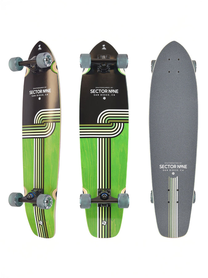 Sector 9 Strand Shrapler 8.7'' X 34'' Complete Cruiser | MULTI