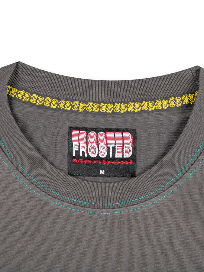Frosted Striped T-shirt Fall 2026 | BLACK STRIPED
