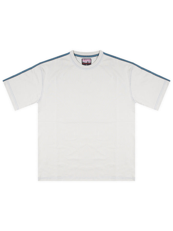 Frosted Striped T-shirt Fall 2026 | WHITE STRIPED