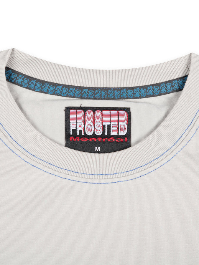 Frosted Striped T-shirt Fall 2026 | WHITE STRIPED