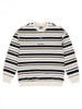 Souvenir Striped Ultra Pique Crewneck Sweatshirt Winter 2026