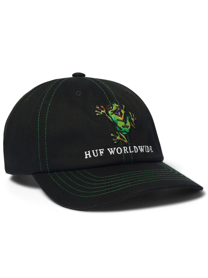 Huf On You 6 Panel CV Hat Summer 2026 | BLACK