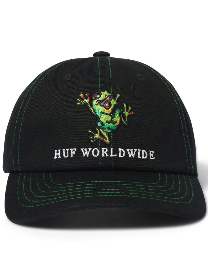 Huf On You 6 Panel CV Hat Summer 2026 | BLACK
