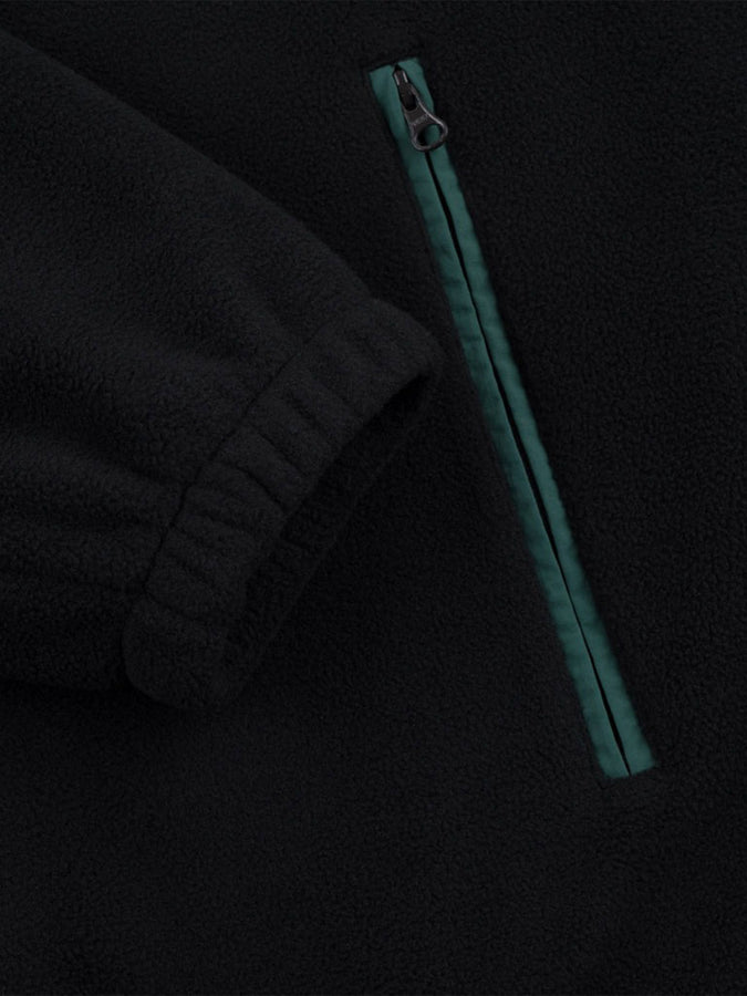 Studio Peace Polar Fleece Spring 2026 | BLACK/HUNTER GREEN
