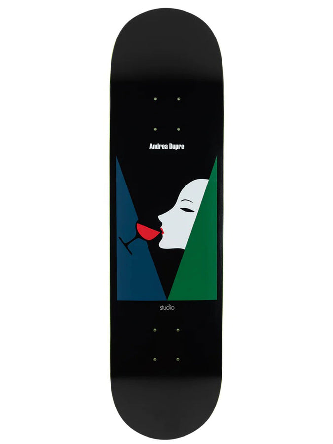 Studio Andrea Dupre Chatelaine 8.25 Skateboard Deck | BLACK
