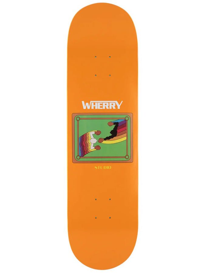 Studio Bryan Wherry Digi Box 8.5 Skateboard Deck | ORANGE
