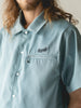 Welcome Mace Embroidered S/S Buttondown Shirt Spring 2024