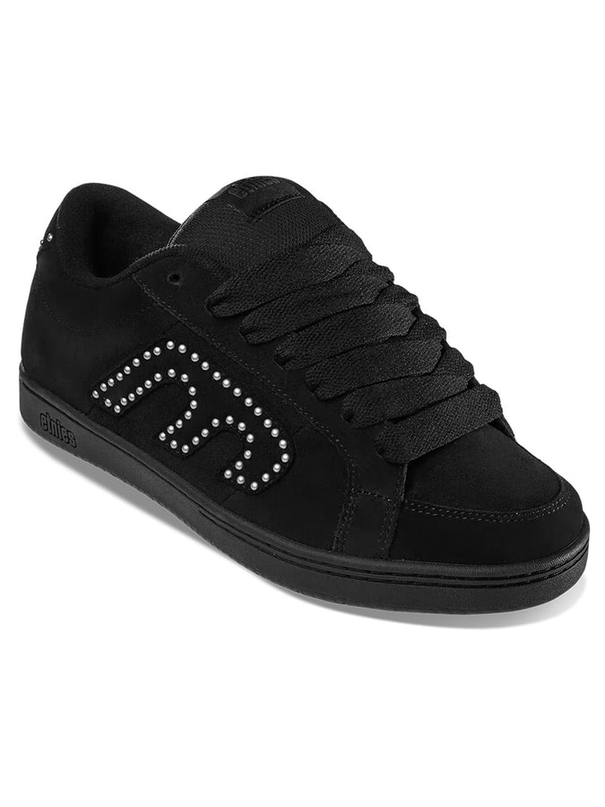 Etnies Kingpin Black/Black/Silver Shoes Spring 2026 | BLACK/BLACK/SILVER (542)
