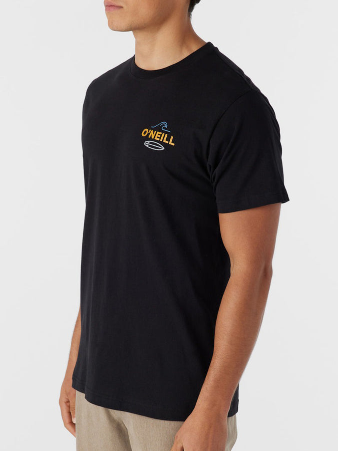 O'Neill Rip Tide Short Sleeve T-Shirt Summer 2024 | BLACK (BLK)