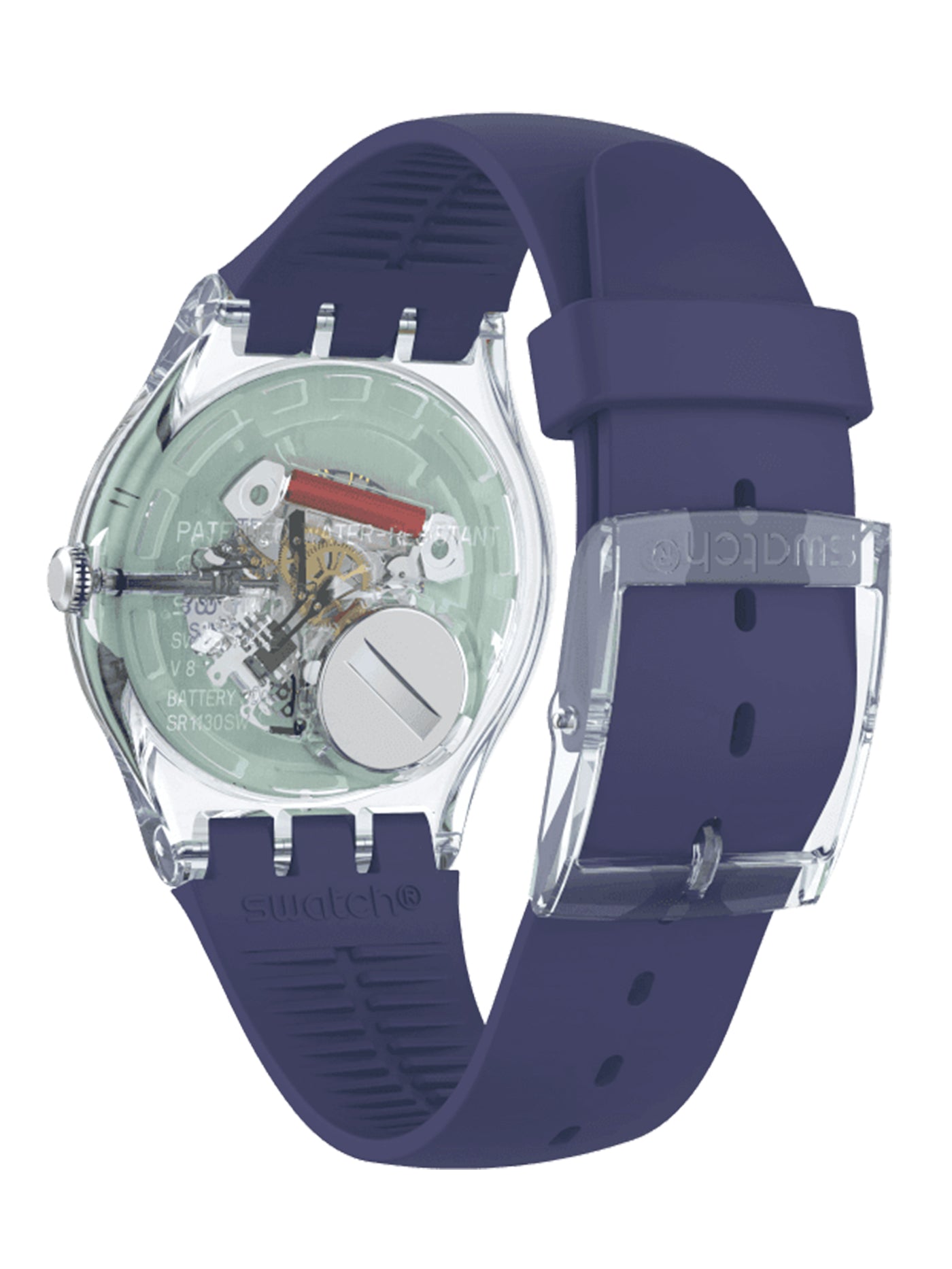 Swatch Polapurple Watch