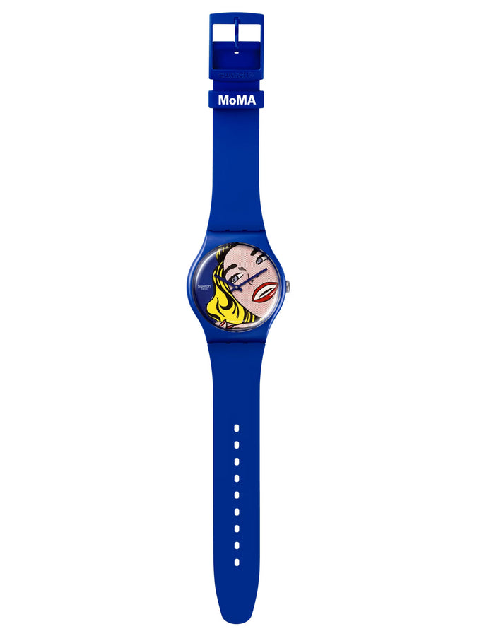 Swatch Girl By Roy Lichtenstein Watch | BLUE
