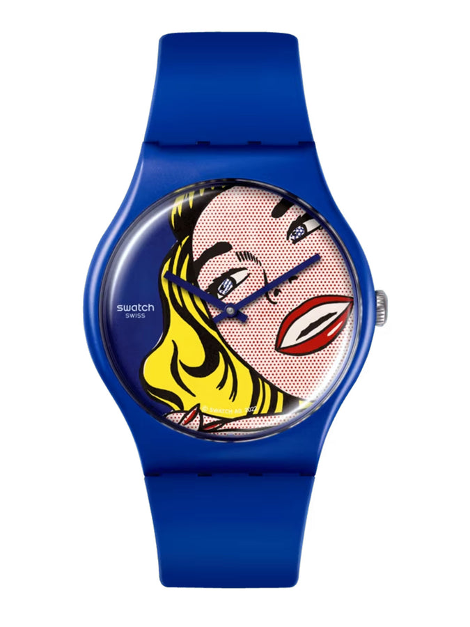 Swatch Girl By Roy Lichtenstein Watch | BLUE