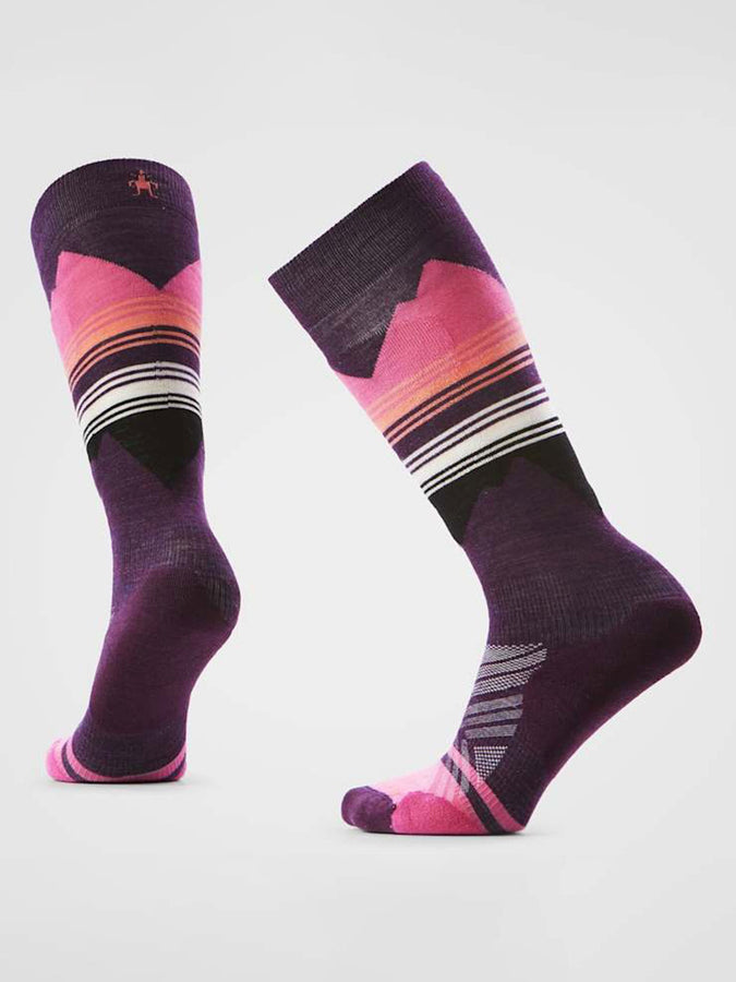 Smartwool Snow Ski Targeted Cushion Pattern Otc Socks | PURPLE IRIS (L90)