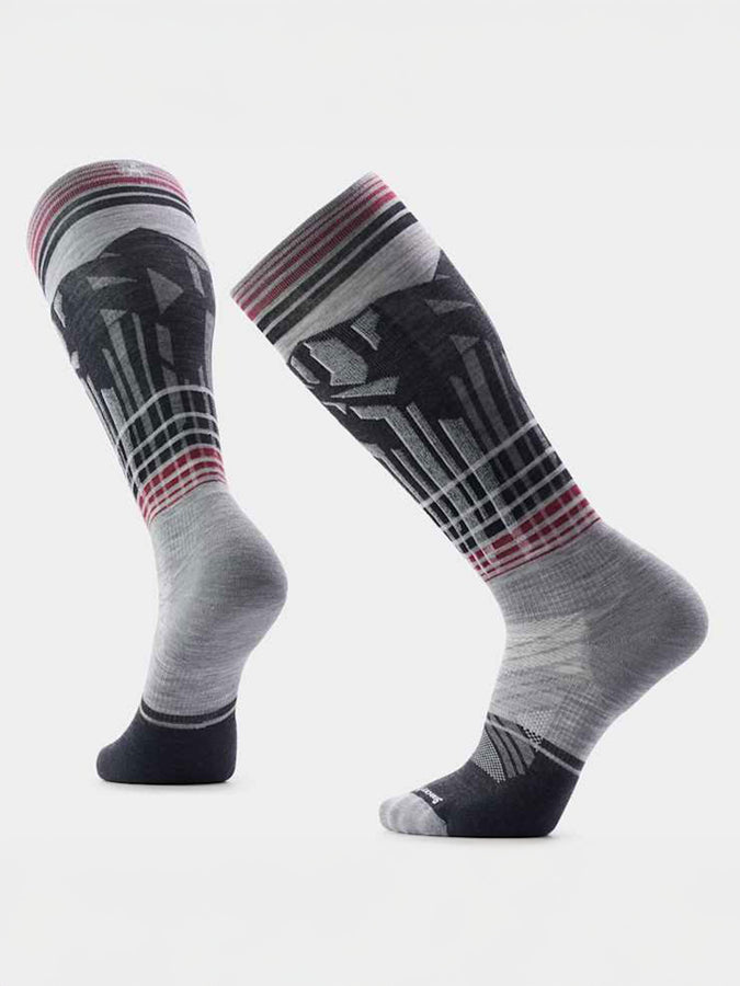 Smartwool Snow Ski Targeted Cushion Summit Shot Otc Socks | LIGHT GREY (039)